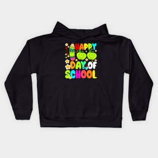 Happy 100th Day Of School Teacher Student Gifts 100 Days Smarter Kids Hoodie